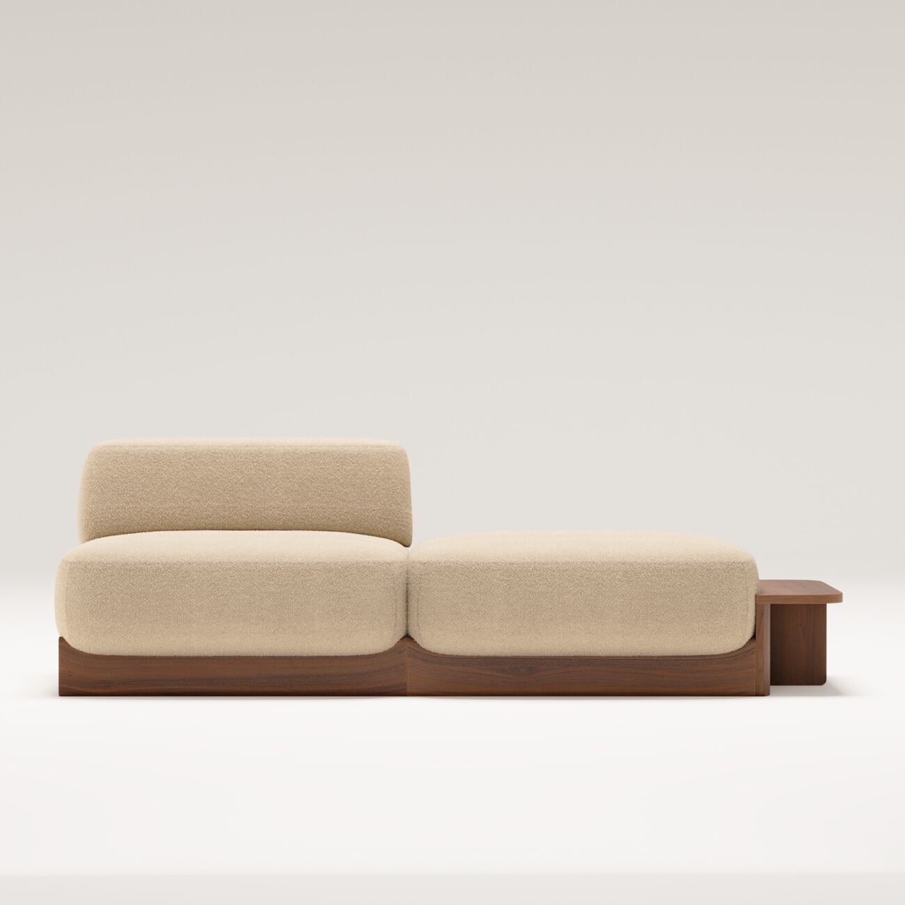 Модульный диван из ткани и ореха Wewood купол ARCH-00072838 - Вид №11