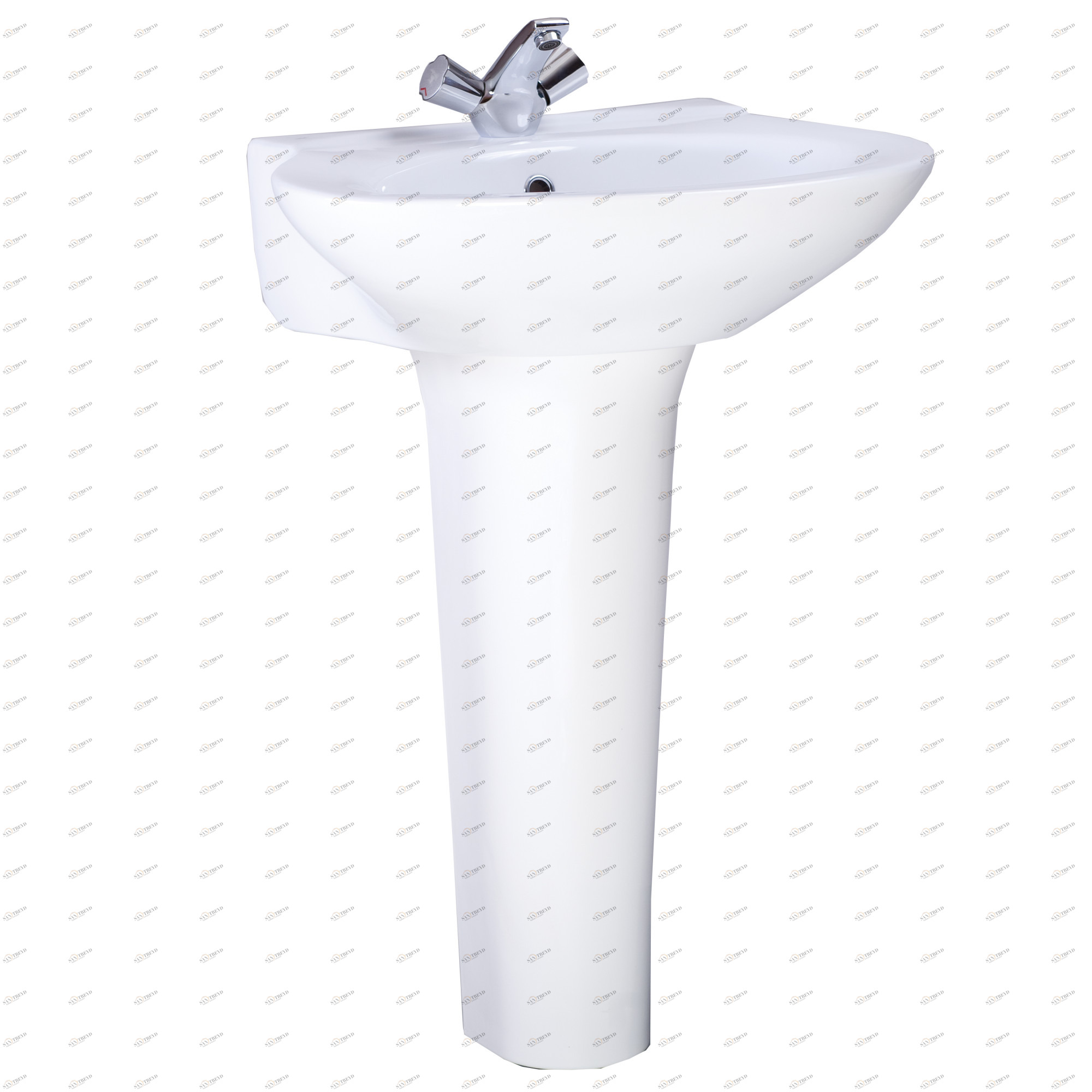 1.3111.3.S00.11B.0 Пьедестал для раковины прямоугольная SANTERI 