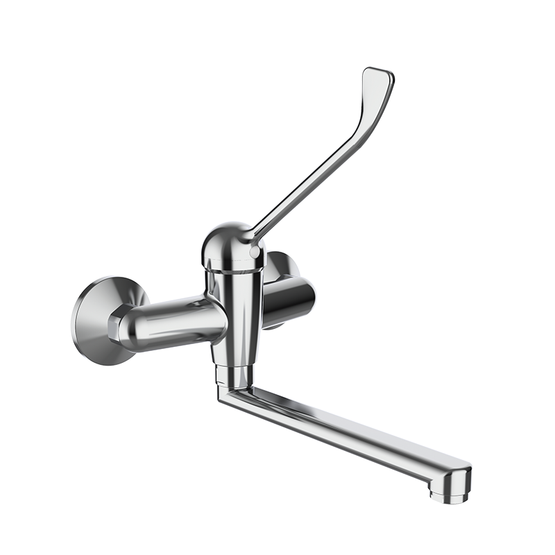 15960410 PREMIUM Настенный смеситель для раковины Prime Medical Хром GRB MIXERS 