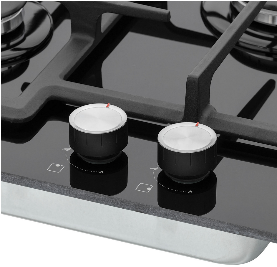 9954354 Газовая варочная поверхность KRONA RITTER 67/60 BL KRONA1 STDN-0001199 - Вид №4