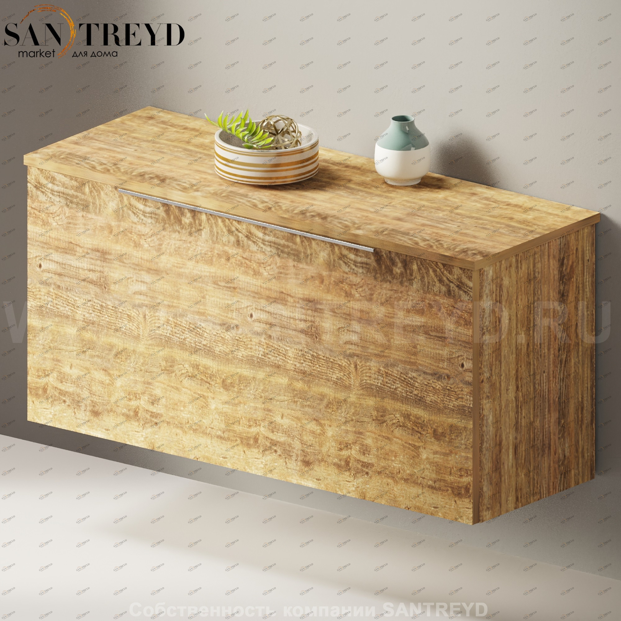 Flaminia BOX Настенная тумба 105 см с 1 ящиком BX434.WW Ceramica Flaminia BX434WW