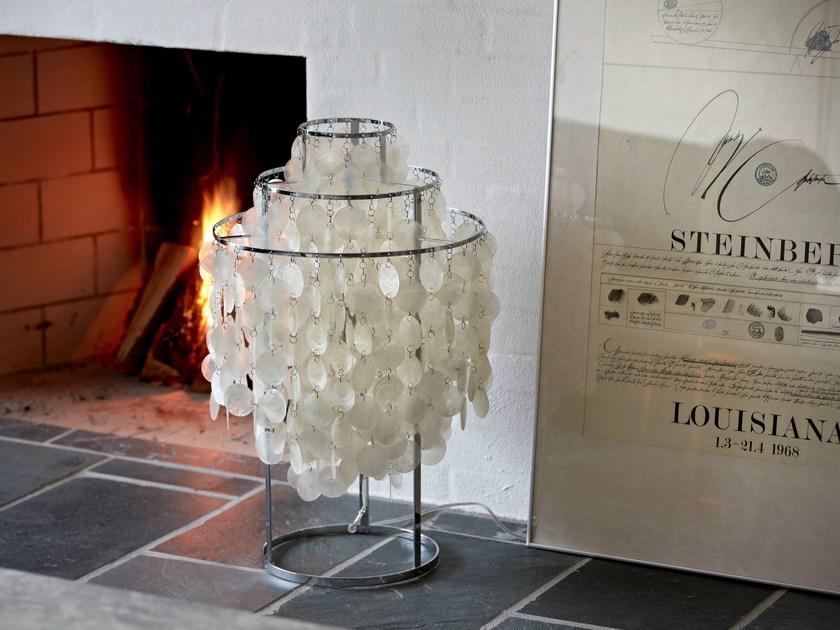 Verpan Дизайнерская настольная лампа из перламутра Fun mother of pearl sun-id-1426614 - Вид №2