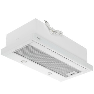 1381137 Вытяжка телескопическая Akpo WK-7 Light eco twin glass белый/белый