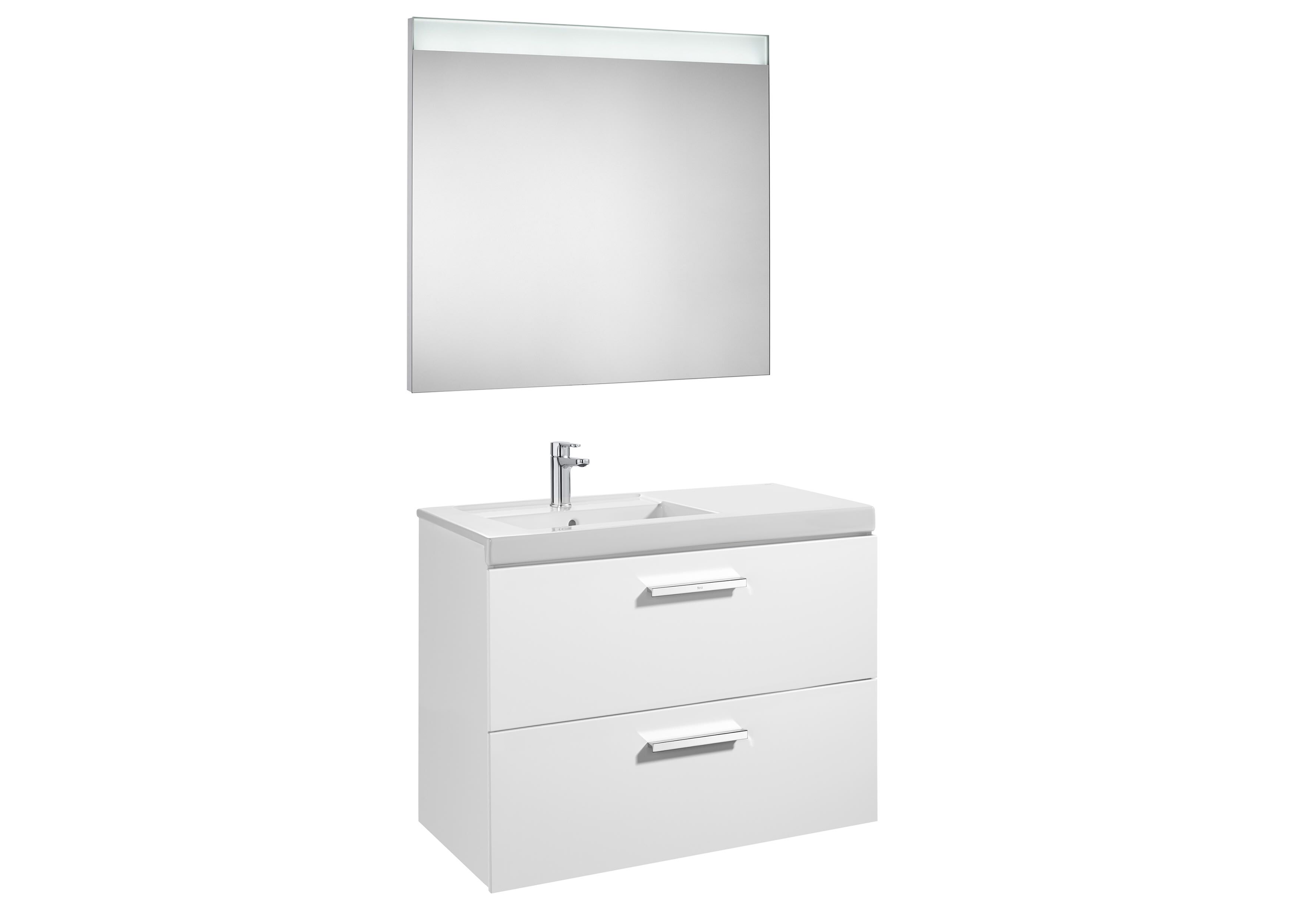 Подвесной шкаф для умывальника с зеркалом Roca Prisma ARCH-00012351 - Вид №14