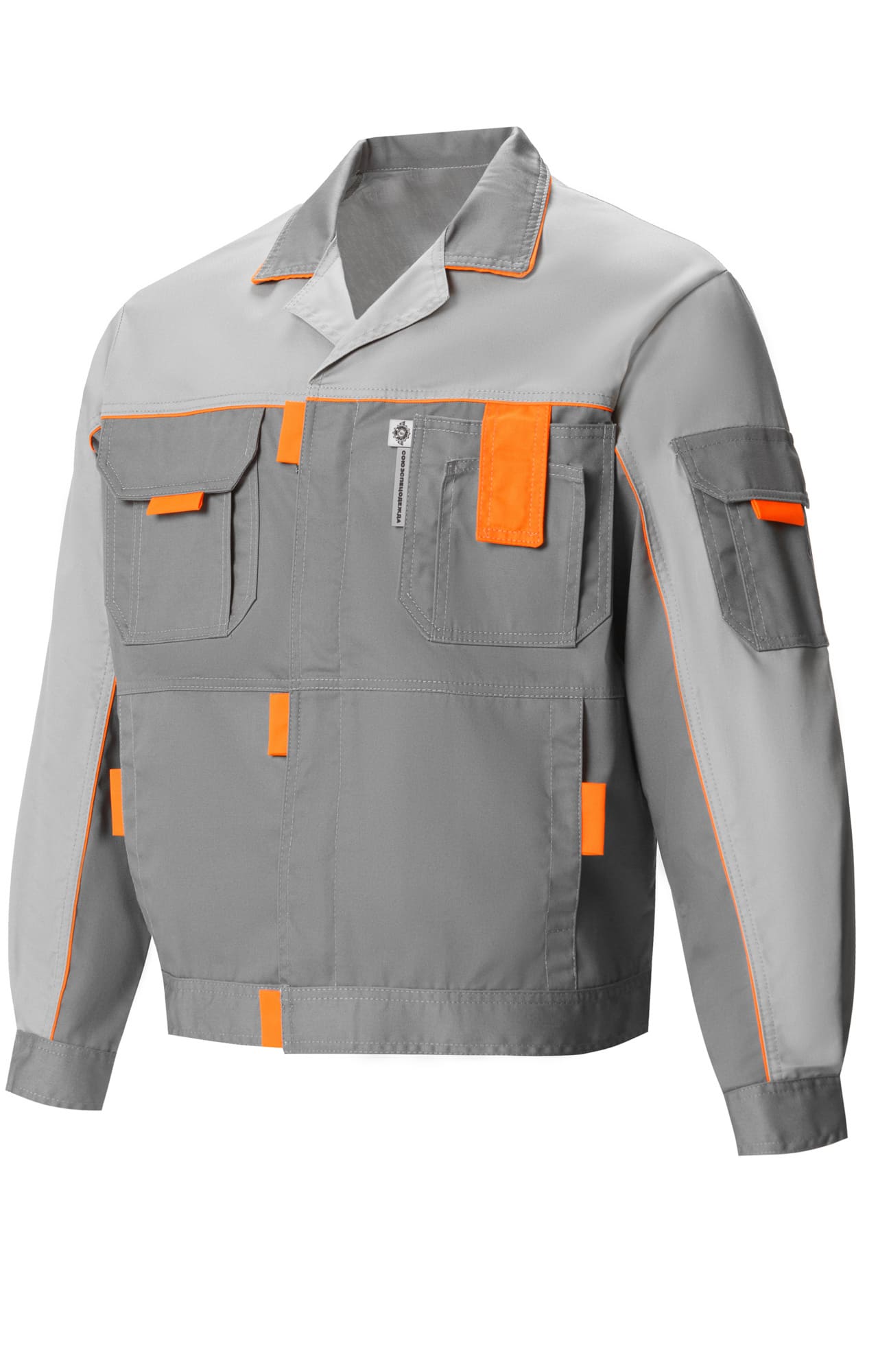 5039614 Костюм "Профессионал-2" темно-серый со светло-серым  Летняя спецодежда  размер 68-70/182-188  - Вид №1