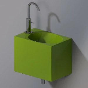 L311T0R1V1.121 Подвесная раковина настенная прямоугольная A. e T. Italia IDEA