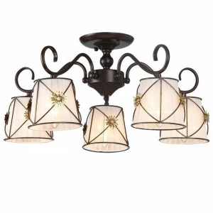 Потолочная люстра Arte Lamp 72 A5495PL-5BR ARTE LAMP ДИЗАЙНЕРСКИЕ 058527 Белый