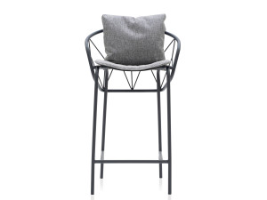 Стальной стул с порошковым покрытием