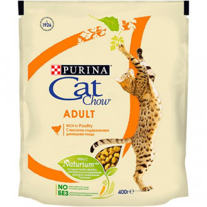 Т0025737 Корм для кошек , домашняя птица, сух. 400 г Cat Chow