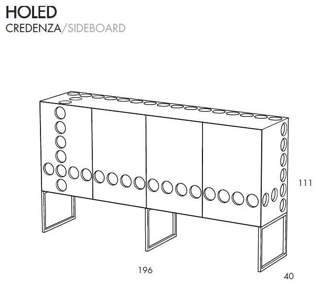 ARKOF LABODESIGN Буфет Valchromat® с распашными дверцами sun-id-1481844 - Вид №4