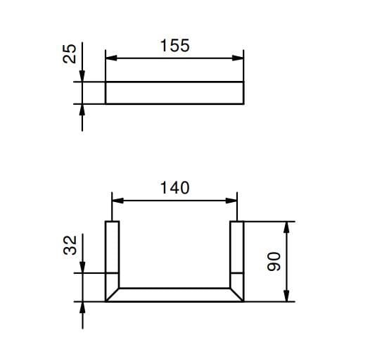 Держатель рулона Fantini Rubinetti Линия Аксессуаров ARCH-00029253 - Вид №2