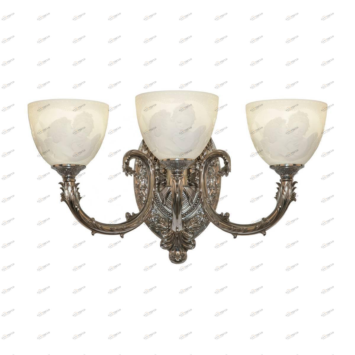 Бра настенное белое Bohemia Ivele 7109B12 BOHEMIA IVELE ПОД СТАРИНУ 00-3889077 Белый 