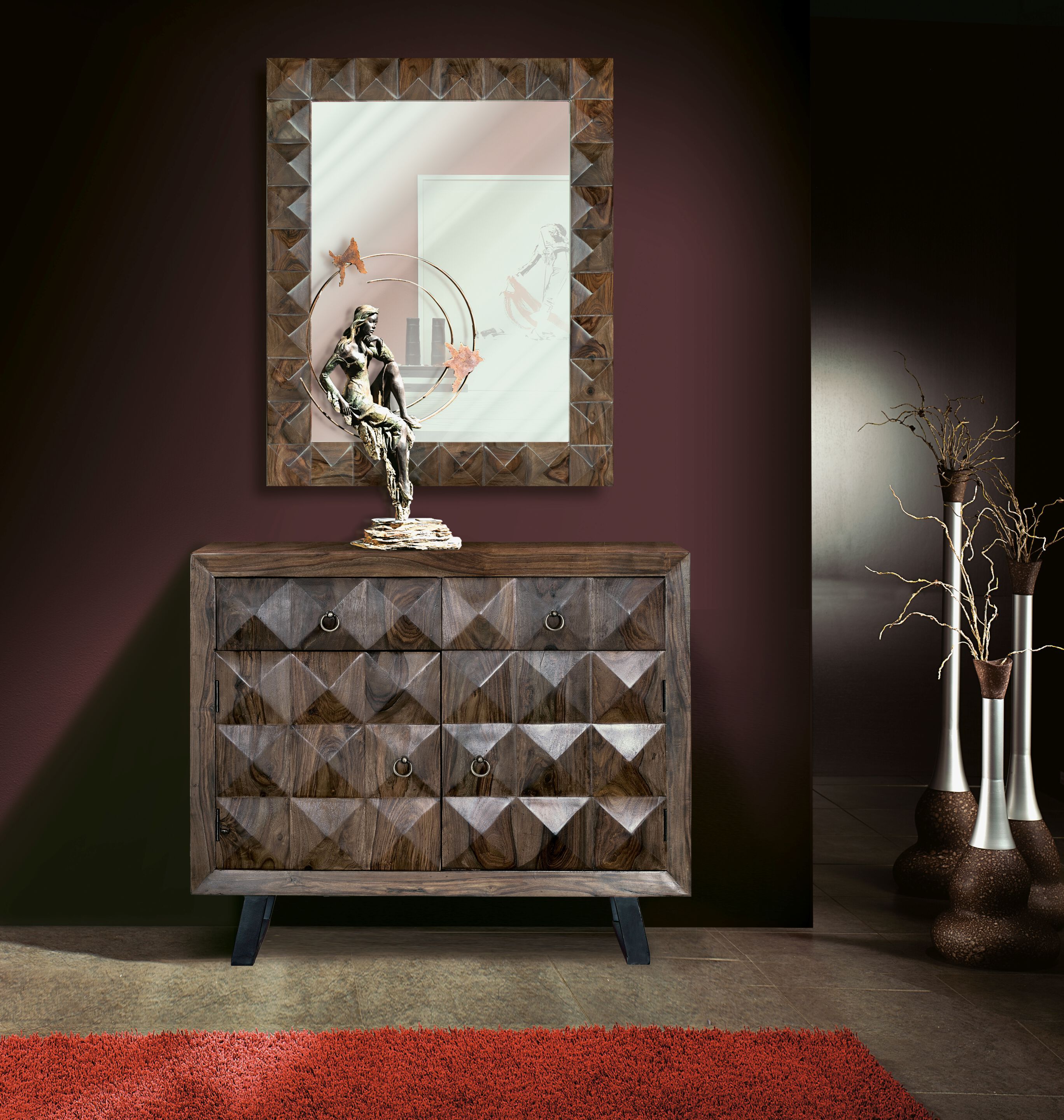 Палисандр шкаф с распашными дверями Giner y Colomer Агра ARCH-00036473 - Вид №3