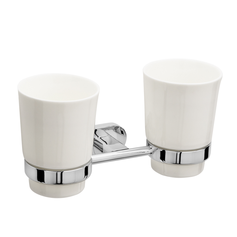R50103 Держатель с 2-мя стаканами , керамический Raiber 