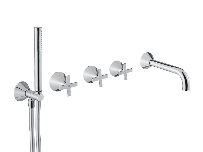 Набор для ванной из хромированной латуни Bugnatese Orion ARCH-00082431