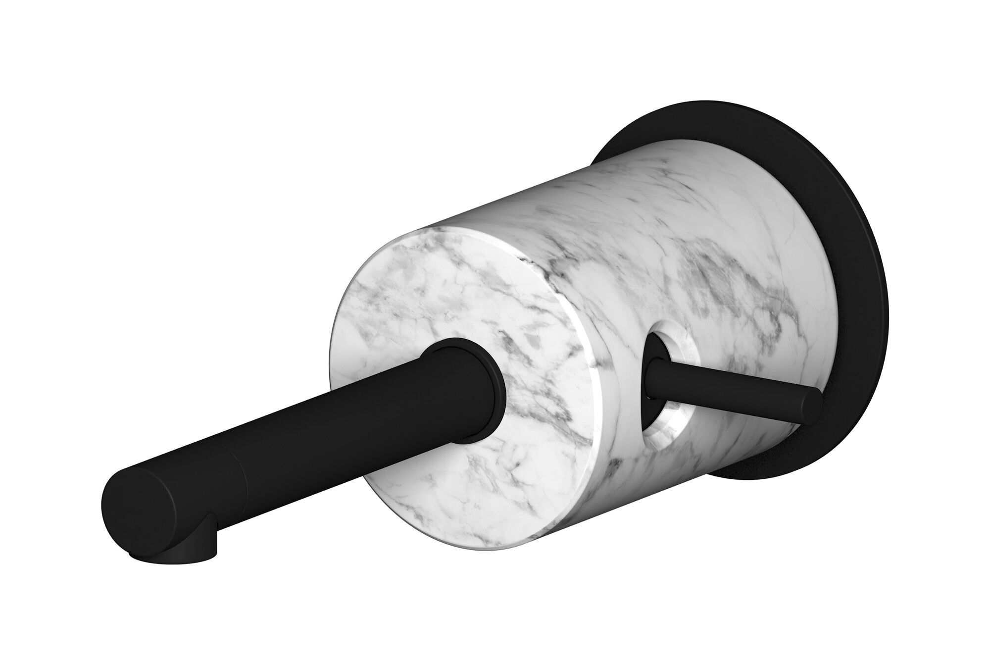 Смеситель для раковины с одной ручкой из мрамора IB мрамор + мрамор Elle ARCH-00128739 - Вид №9