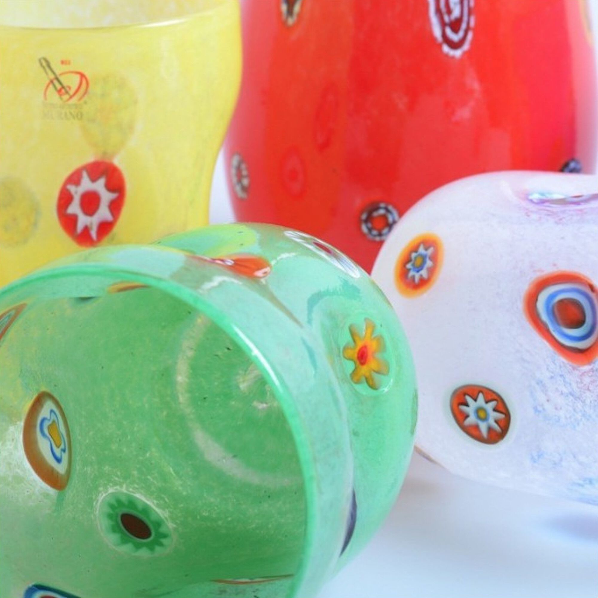 Набор из шести стаканов из муранского стекла ручной работы YourMurano Goti ARCH-00115685 - Вид №2