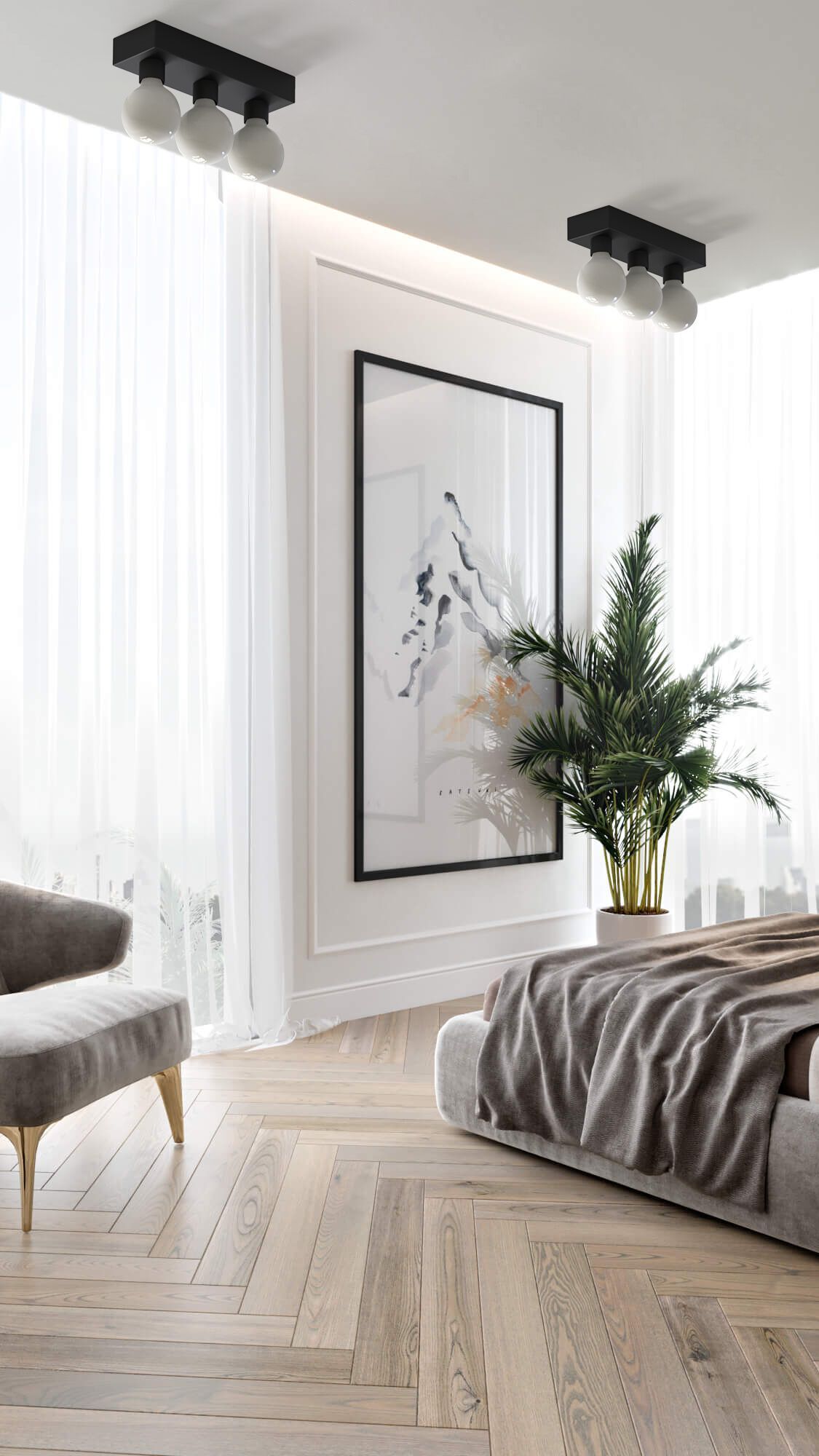 Светодиодный потолочный светильник WayPoint Бостон ARCH-00091221 - Вид №3