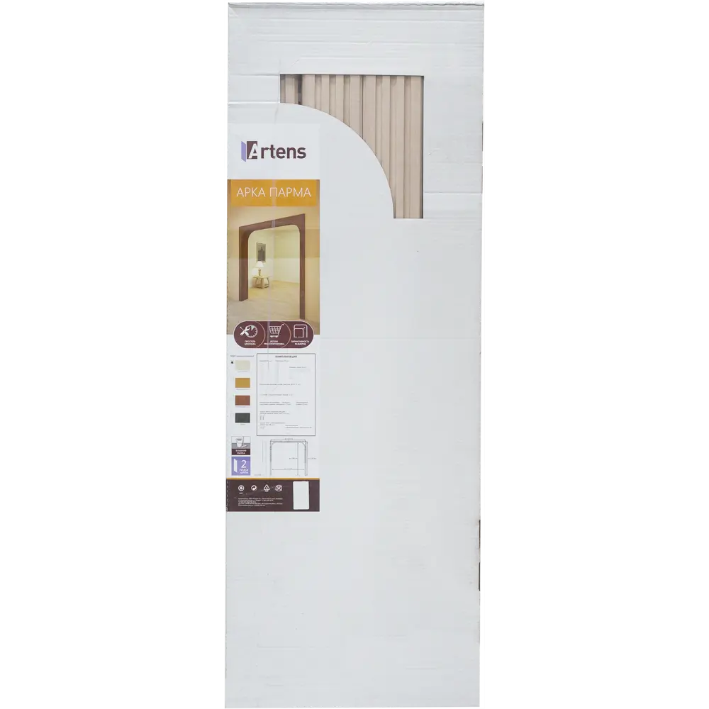 Арка Artens «Парма» цвет дуб белёный 15649540 STLM-2004731 