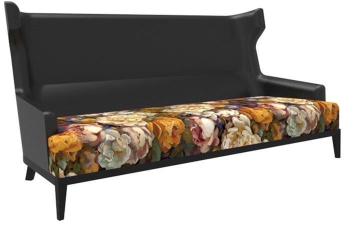 MOMENTI Диван из ткани The black attitude sun-id-1458586 - Вид №3