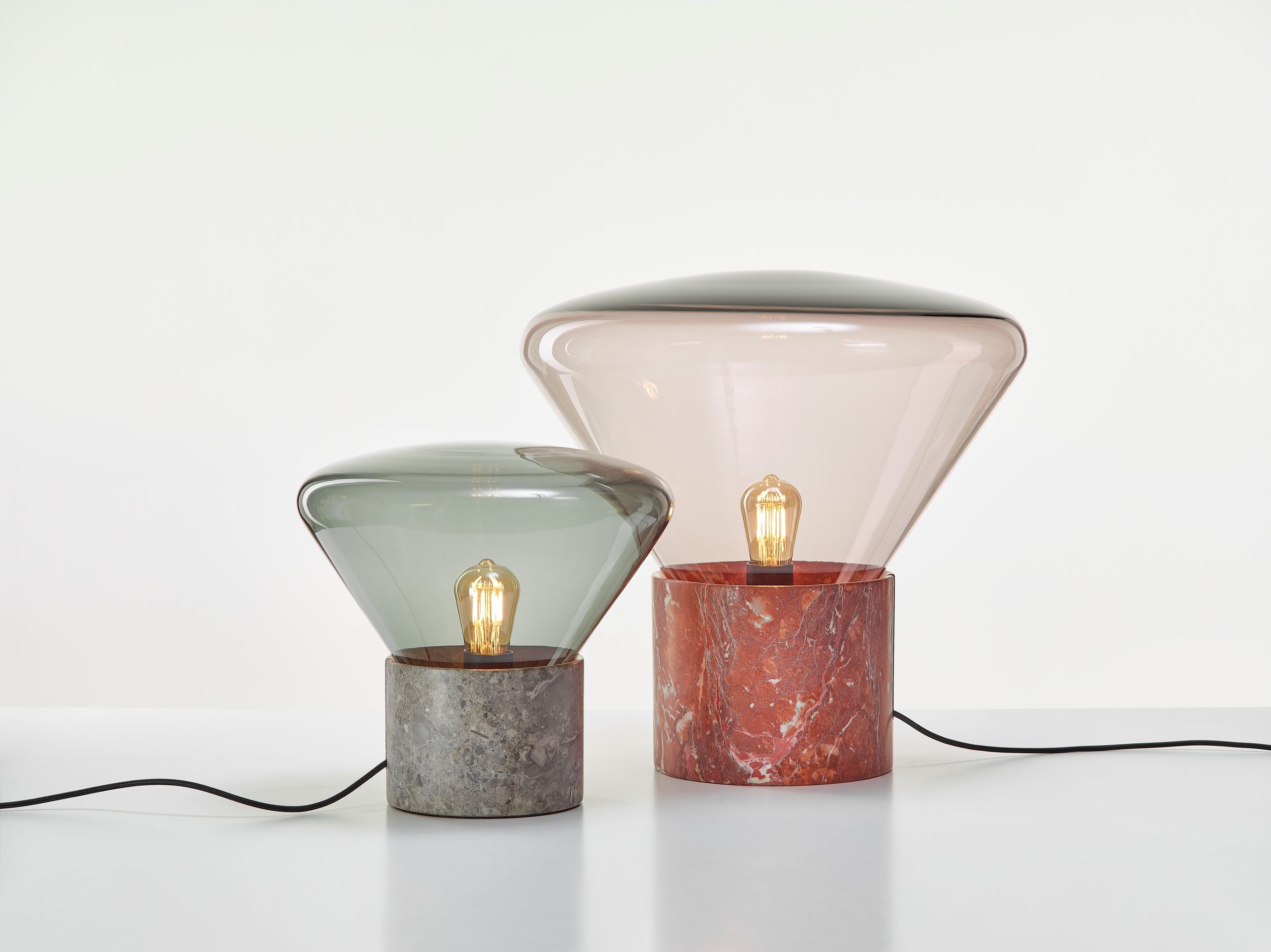 Мраморная настольная лампа BROKIS Маффины ARCH-00089583