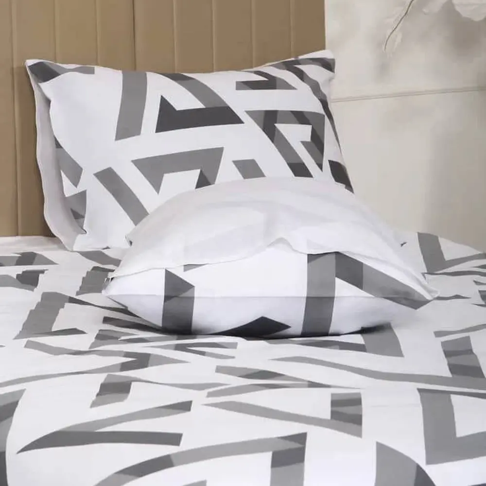 Комплект постельного белья Loft двуспальный сатин разноцветный 82881095 STLM-2039591 Santreyd  - Вид №2