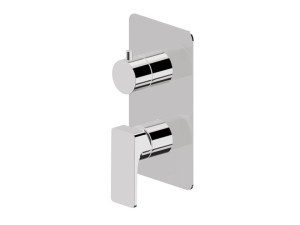 Встраиваемый однорычажный смеситель для душа с переключателем