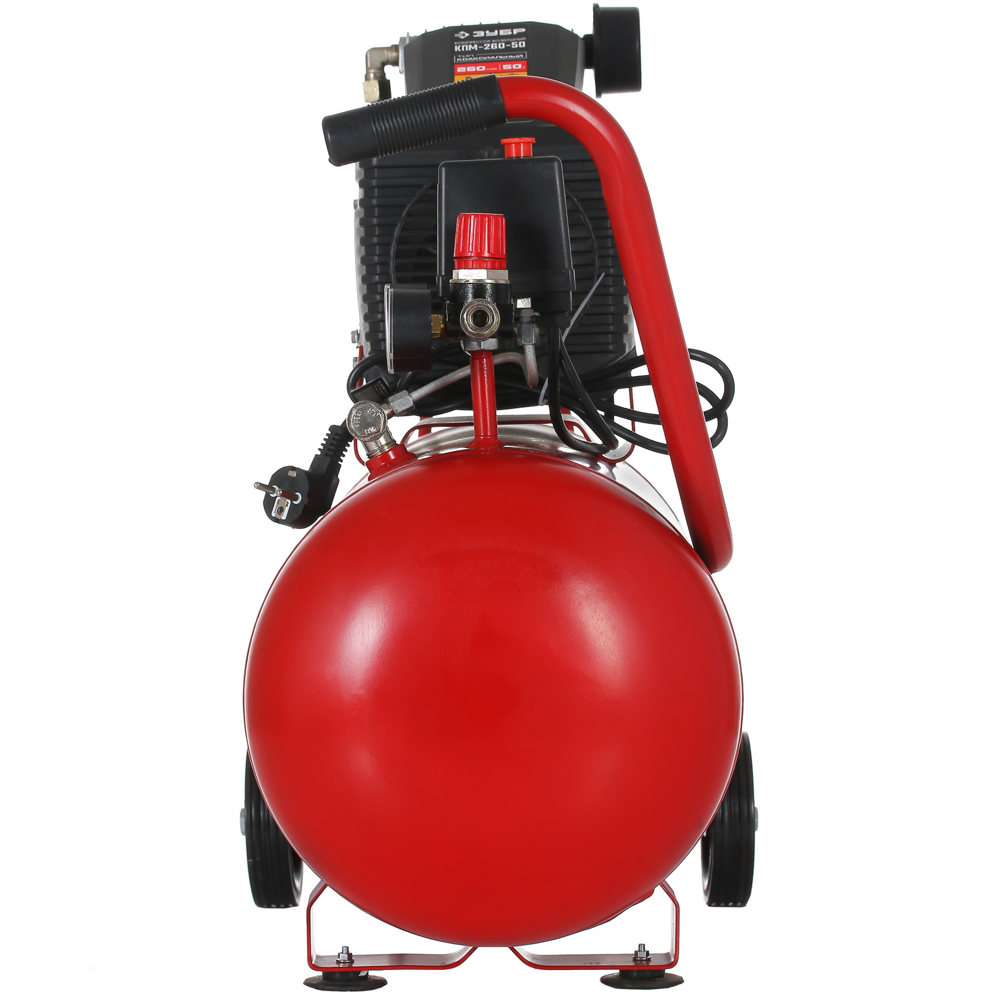 Компрессор поршневой масляный Зубр КПМ-260-50 5308100 STDN-0143638 - Вид №8