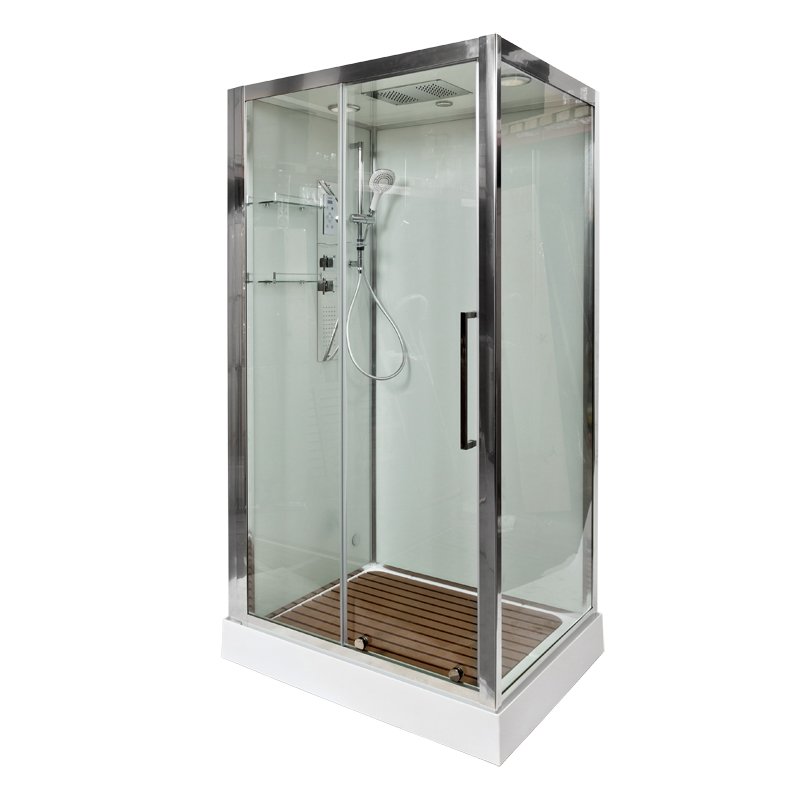 L 801 N с гидромассажем BLACK Душевая кабина DETO Серия L Z120 KERAVA с электрикой - Вид №25