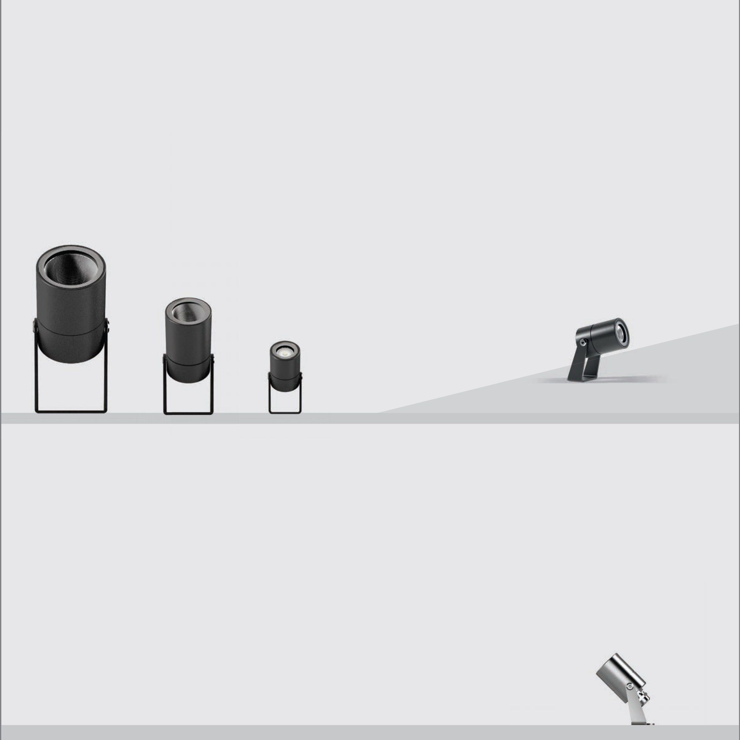 Алюминиевый наружный светодиодный прожектор 230V Platek Nano ARCH-00028987 - Вид №1