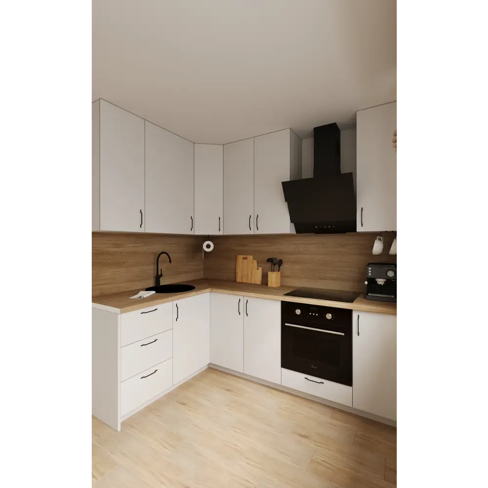 Santreyd Торцевая алюминиевая планка для столешницы с 3D-кромкой 16192297 STLM-0006631 - Вид №3