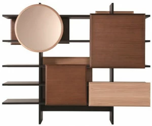 Roche Bobois Самонесущий двухсторонний книжный шкаф Globe trotter