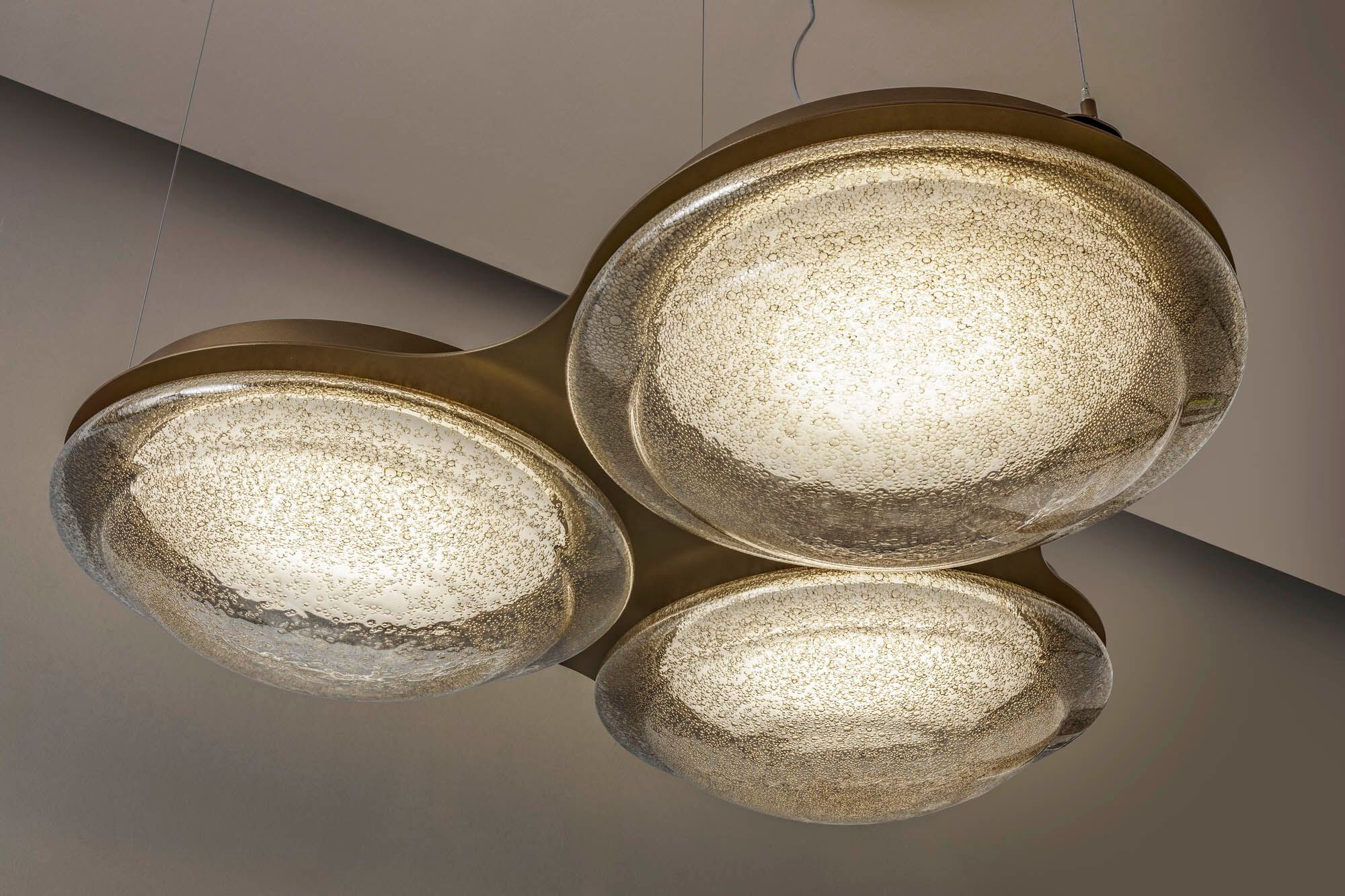 Подвесной светильник ручной работы из дутого стекла Olev BARYON ARCH-00087932 - Вид №1