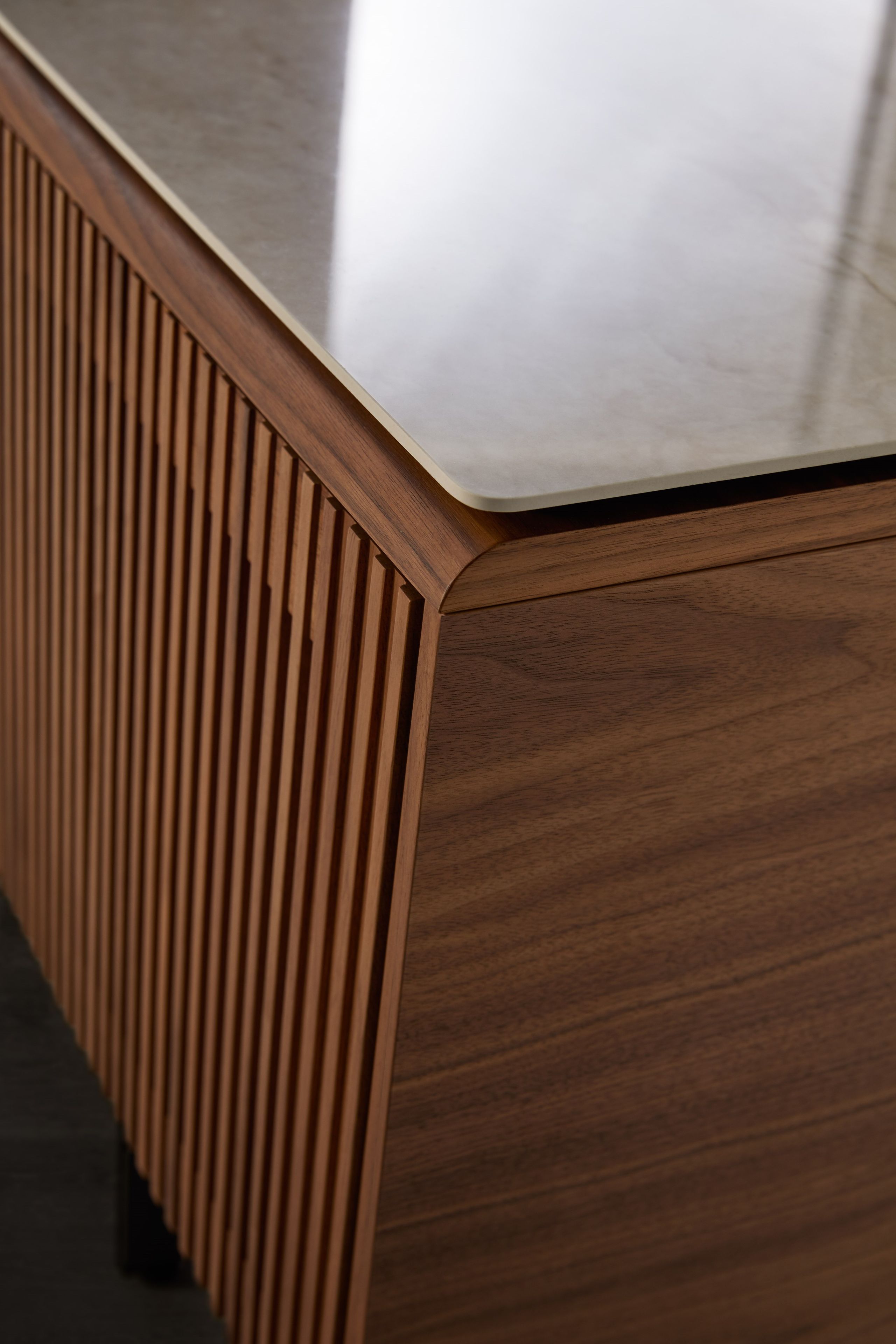 Деревянный шкаф для телевизора с откидными дверцами Punt Мальме ARCH-00024058 - Вид №21