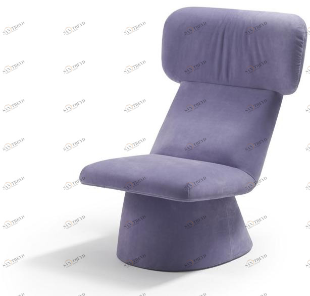 Sancal Стул Wing из нубука Elle sun-id-1413636