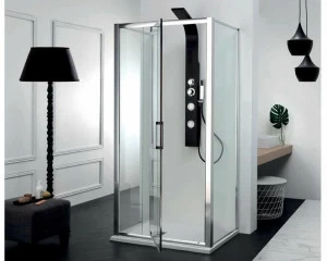 TAMANACO Душевая кабина в центре с распашной дверцей