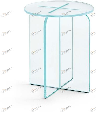 Tonelli Design Стеклянный табурет / журнальный столик Opalina sun-id-1378818
