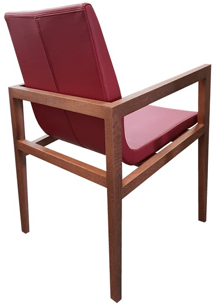 Duvivier Canapés Мягкое кожаное кресло с подлокотниками Gustave sun-id-1479125 - Вид №2