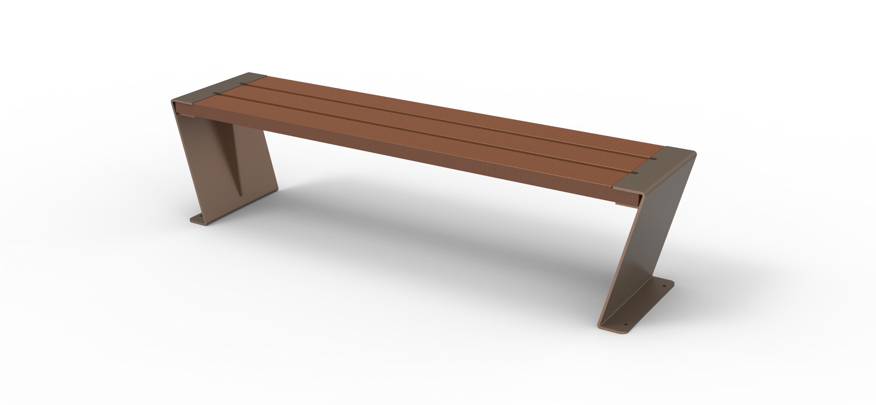 Деревянная скамья Studio Città TRAPEZIO ARCH-00095520 - Вид №1