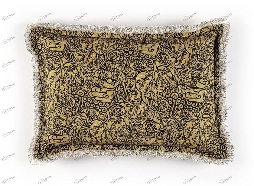 Élitis Подушка из льна с цветочными мотивами sun-id-1418296