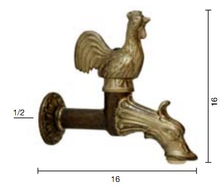 Кран садовый MIGLIORE Artistica ML.ART-0182 ML.ART-0182.BR - Вид №1