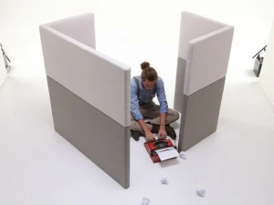 Ferrante Звукопоглощающая офисная перегородка из ткани Silence