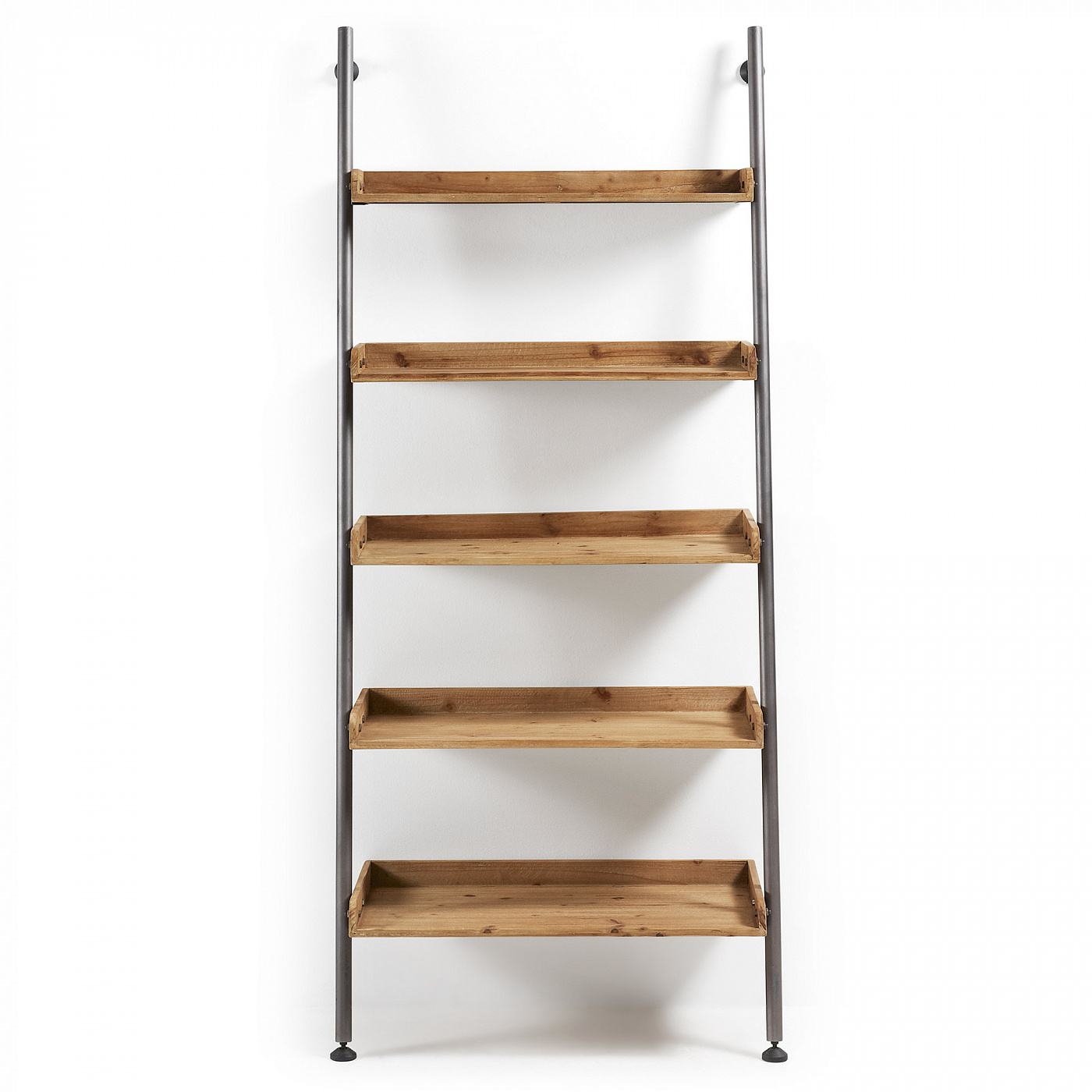 052305 Стеллаж Belamo из дерева и железа La Forma Mobela 