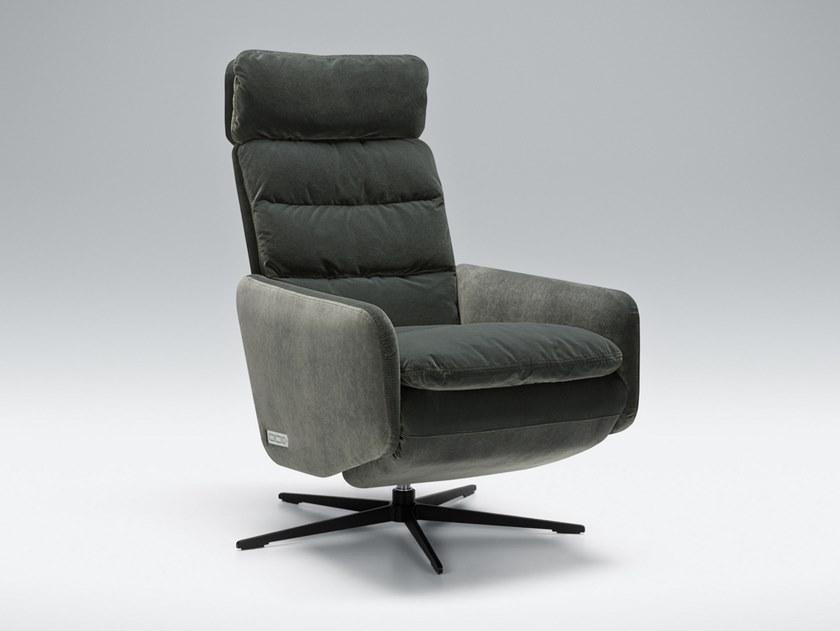 Sits Откидное тканевое кресло с 5 спицами и подлокотниками sun-id-1477586 - Вид №2