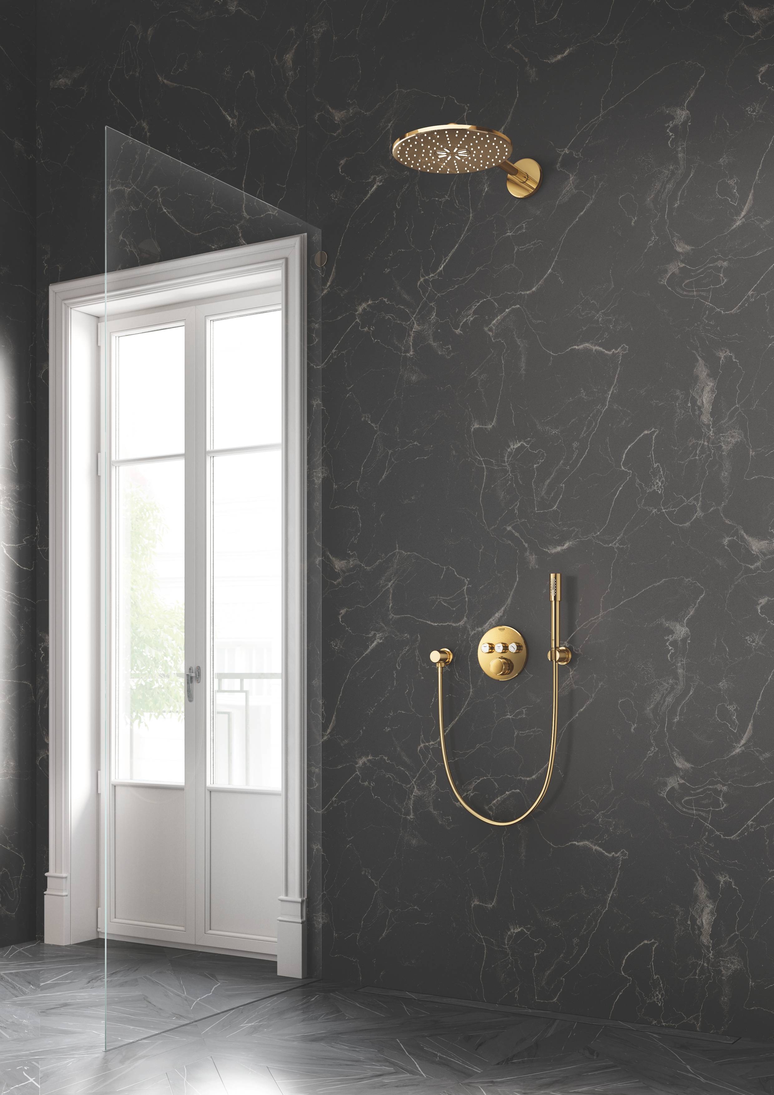 Душевой шланг GROHE Silverflex, 1250 мм, холодный рассвет (28362GL0) - Вид №1