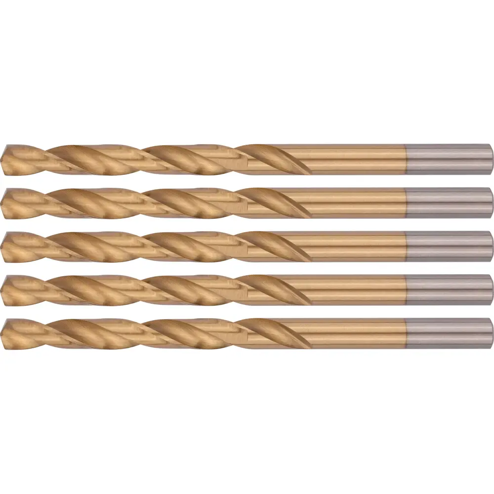Сверло спиральное по металлу HSS-TIN Fit 34170 7x109 мм, 5 шт. 82262019 STLM-2090920 