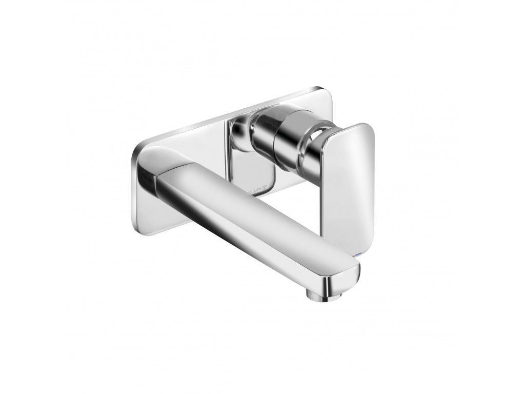 492440575 смеситель для умывальника для настенного монтажа KLUDI E2 хром 