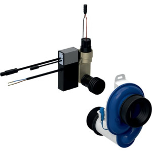 116.076.00.1 Электронная система управления смывом писсуара Geberit, питание от сети, наружная, скрытая Geberit