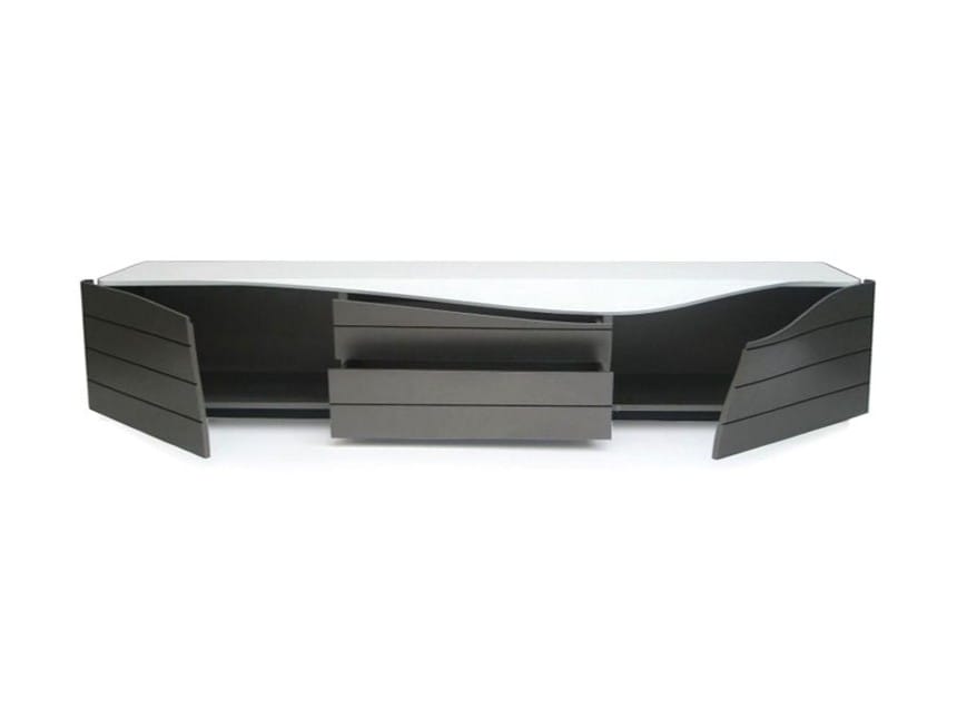 Низкий шкаф для телевизора из МДФ с ящиками ROCHE BOBOIS Ora Ito ARCH-00047210 - Вид №2