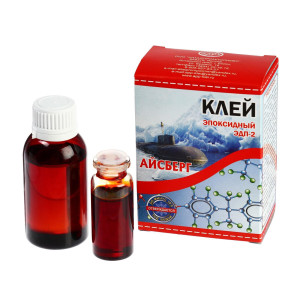 90656722 Клей эпоксидный ЭДП-2 Айсберг 60 г STLM-0325264 АПП